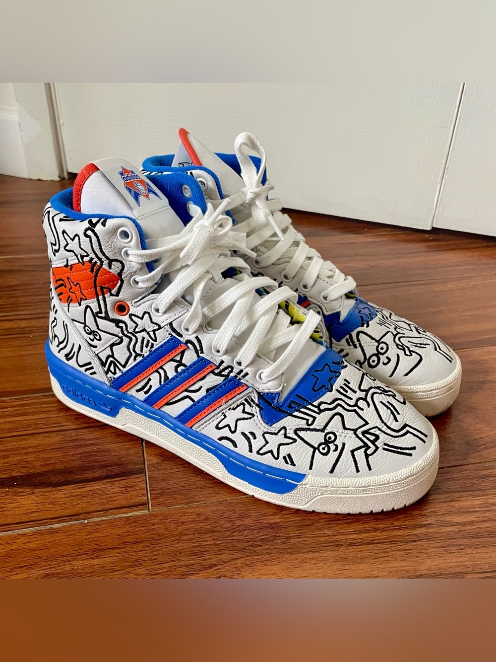 Keith Haring Adidas Sneakers - men’s size 7